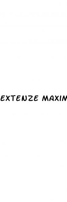 extenze maximum strength male enhancement reviews