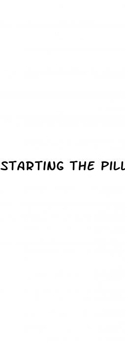 starting the pill levlen ed