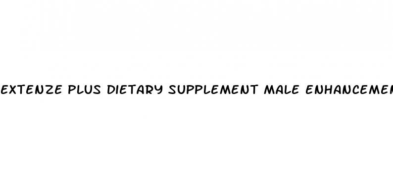 extenze plus dietary supplement male enhancement stores