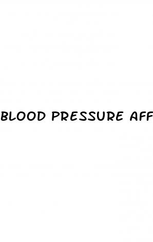 blood pressure affect erectile dysfunction