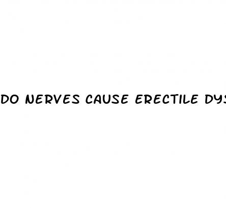 do nerves cause erectile dysfunction