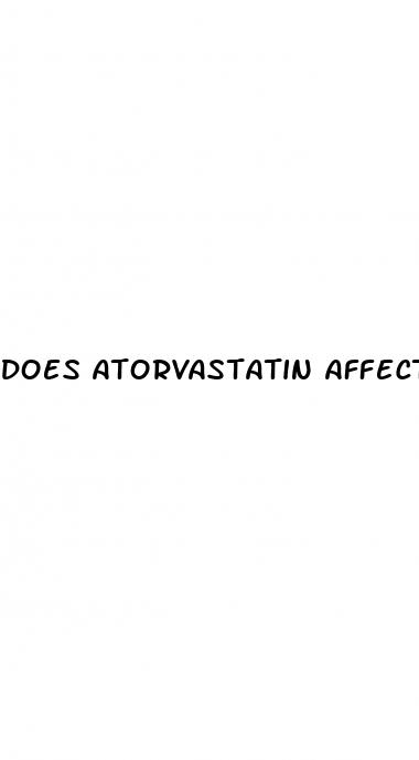 does atorvastatin affect erectile dysfunction