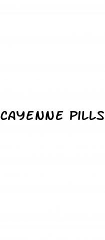 cayenne pills for erectile dysfunction