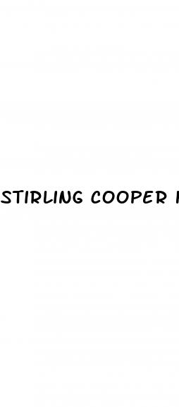 stirling cooper how to increase penis size