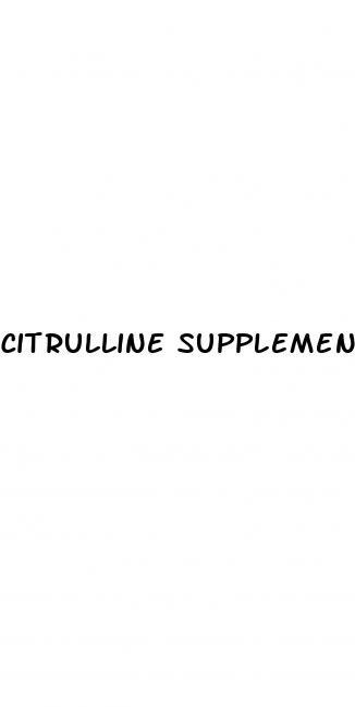 citrulline supplementation improves erectile dysfunction