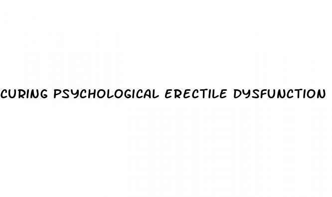 curing psychological erectile dysfunction