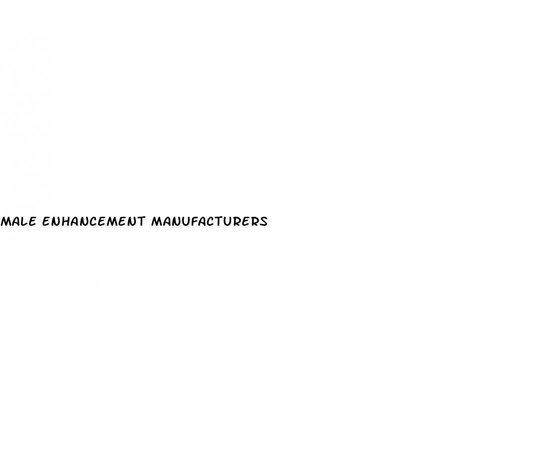 male enhancement manufacturers