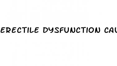 erectile dysfunction causes at young age