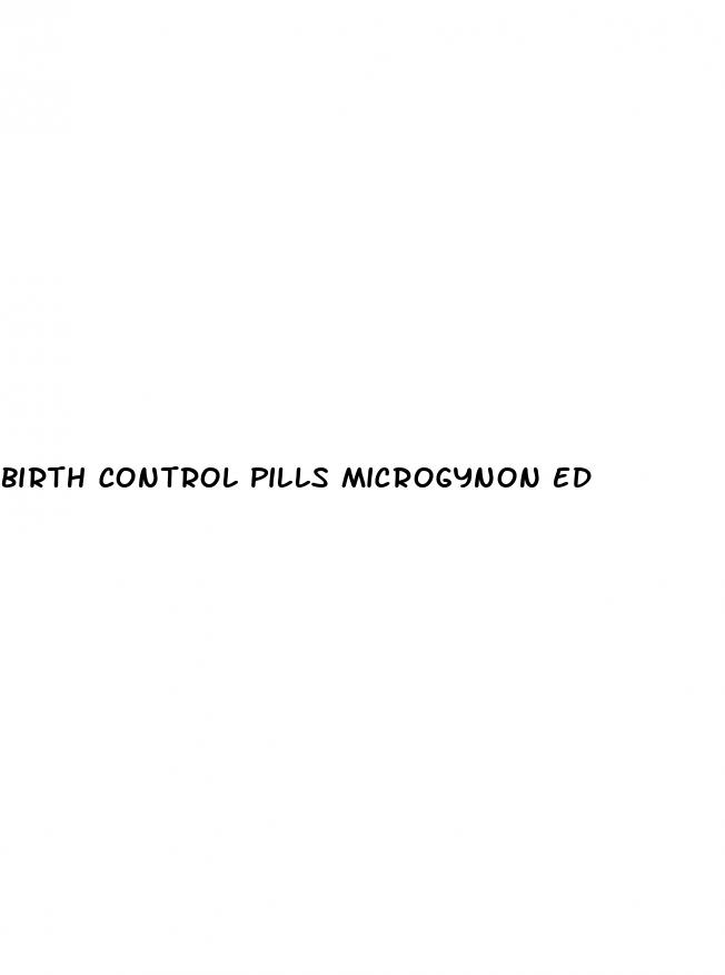 birth control pills microgynon ed