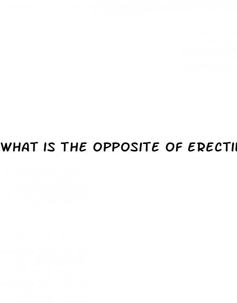 what is the opposite of erectile dysfunction