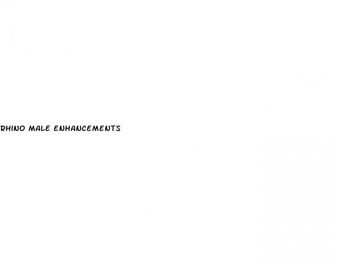 rhino male enhancements