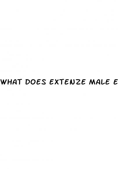 what does extenze male enhancement shot do