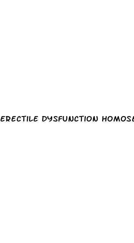 erectile dysfunction homosexuality