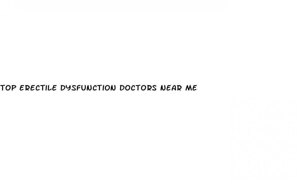 top erectile dysfunction doctors near me