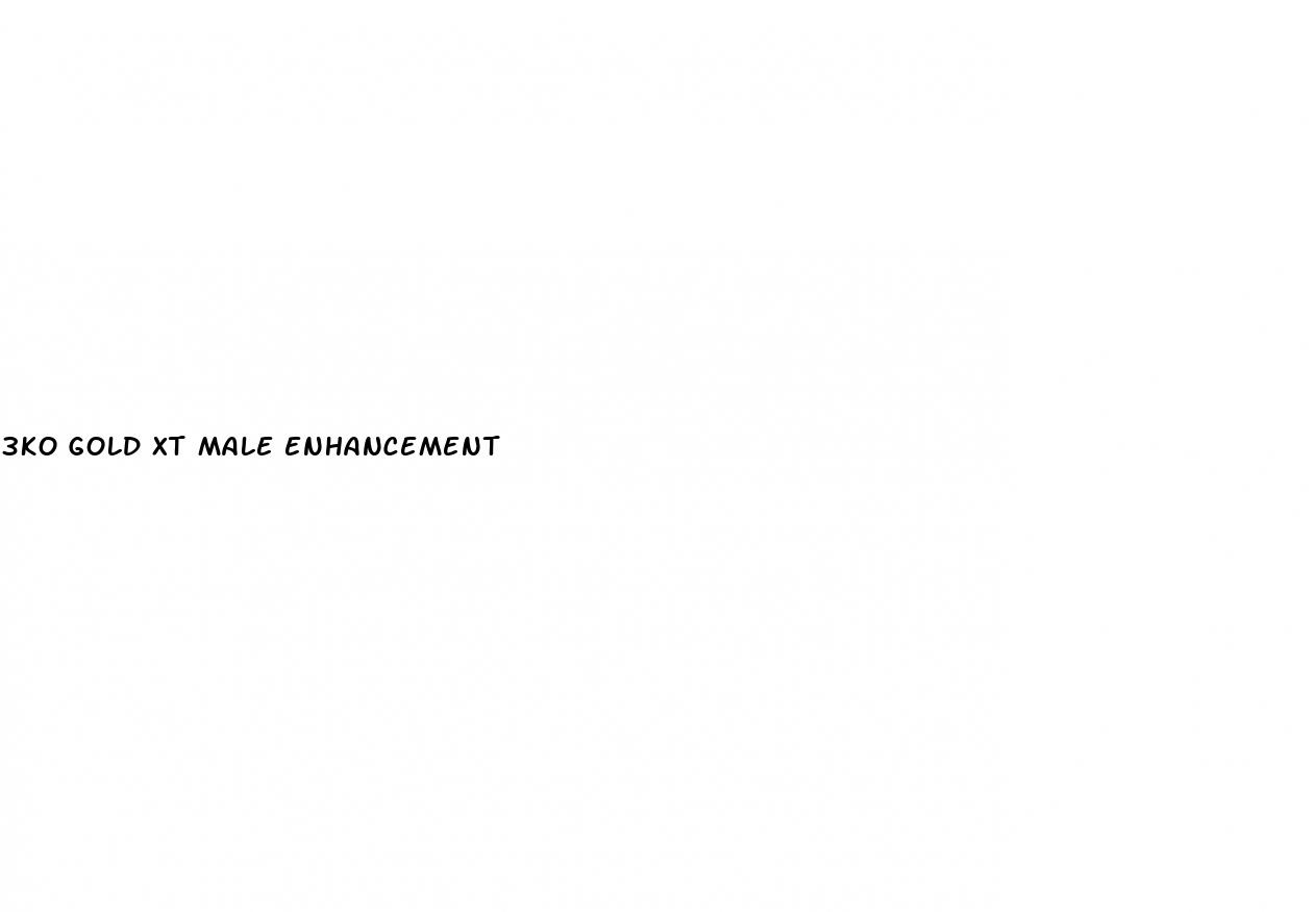 3ko gold xt male enhancement