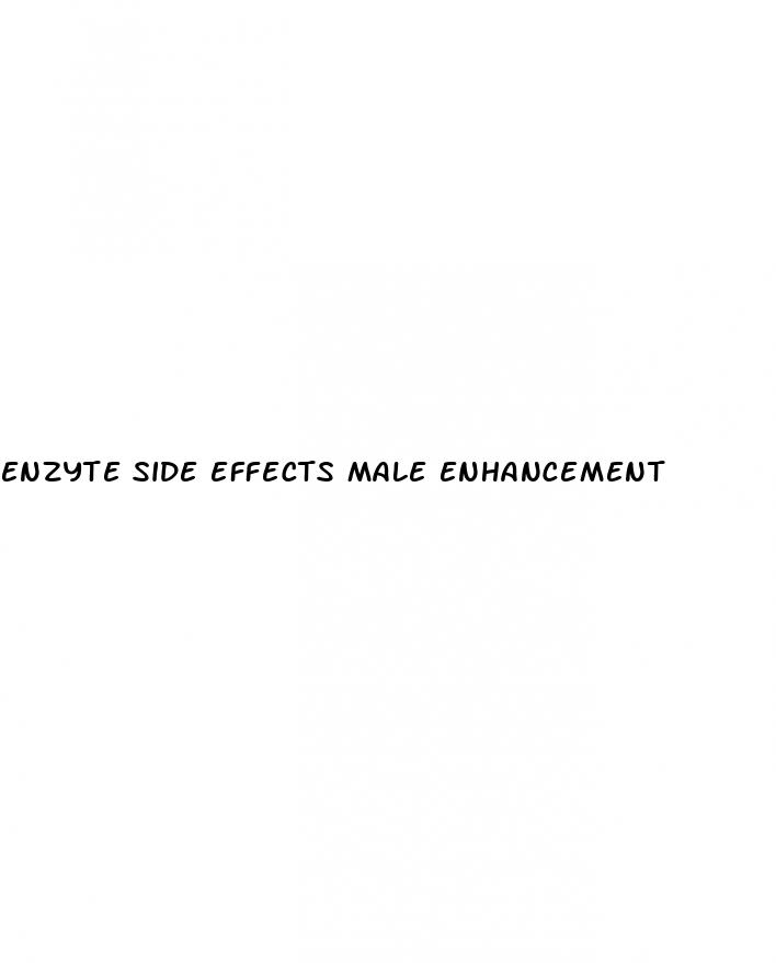 enzyte side effects male enhancement