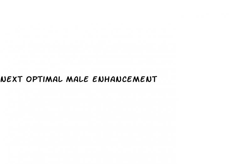 next optimal male enhancement