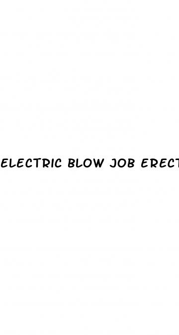 electric blow job erectile dysfunction