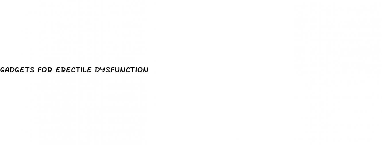 gadgets for erectile dysfunction