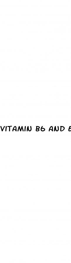 vitamin b6 and erectile dysfunction