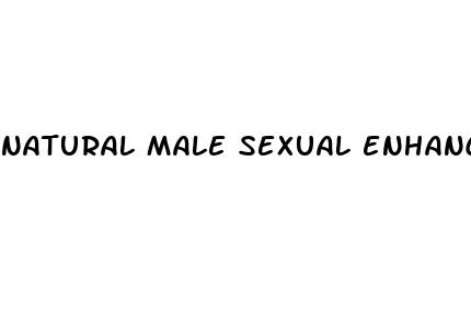 natural male sexual enhancement supplements
