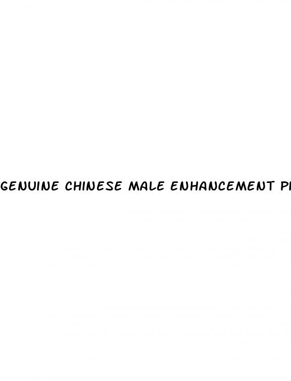 genuine chinese male enhancement pills