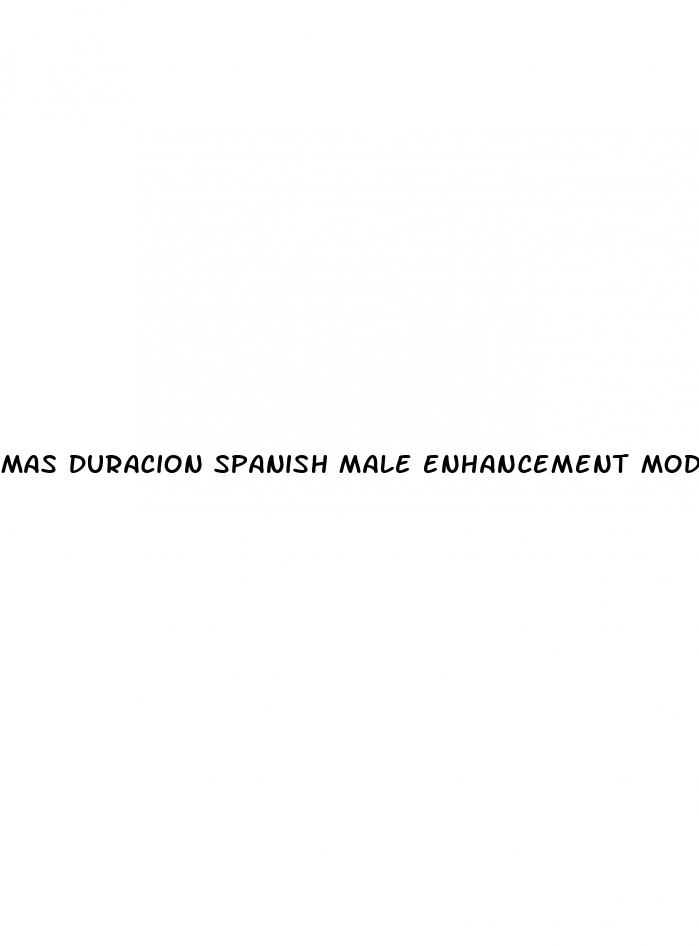 mas duracion spanish male enhancement model