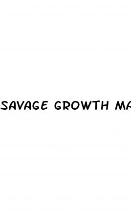 savage growth male enhancement