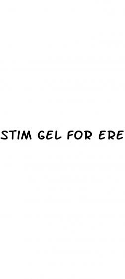 stim gel for erectile dysfunction