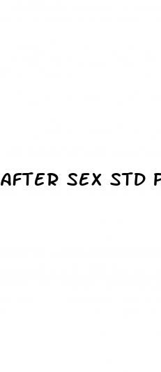 after sex std pill