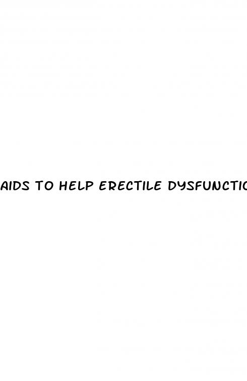 aids to help erectile dysfunction