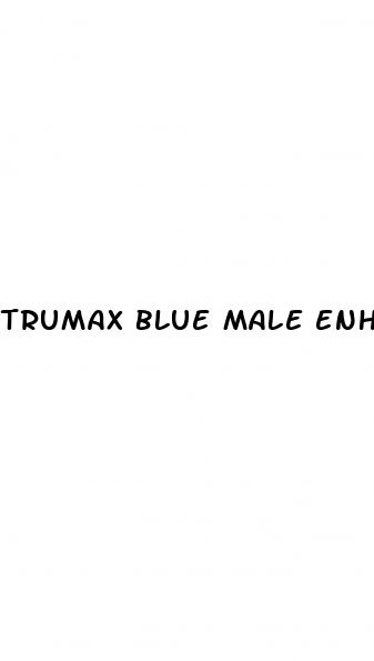 trumax blue male enhancement pill