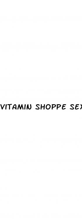 vitamin shoppe sex pills