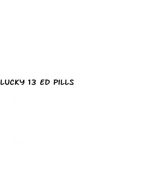 lucky 13 ed pills