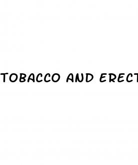 tobacco and erectile dysfunction