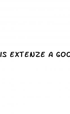 is extenze a good male enhancement