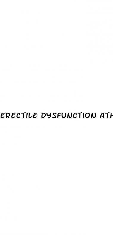 erectile dysfunction atherosclerosis