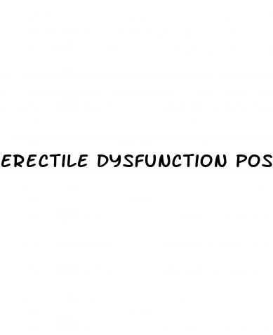 erectile dysfunction post radical prostatectomy