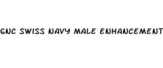 gnc swiss navy male enhancement cream
