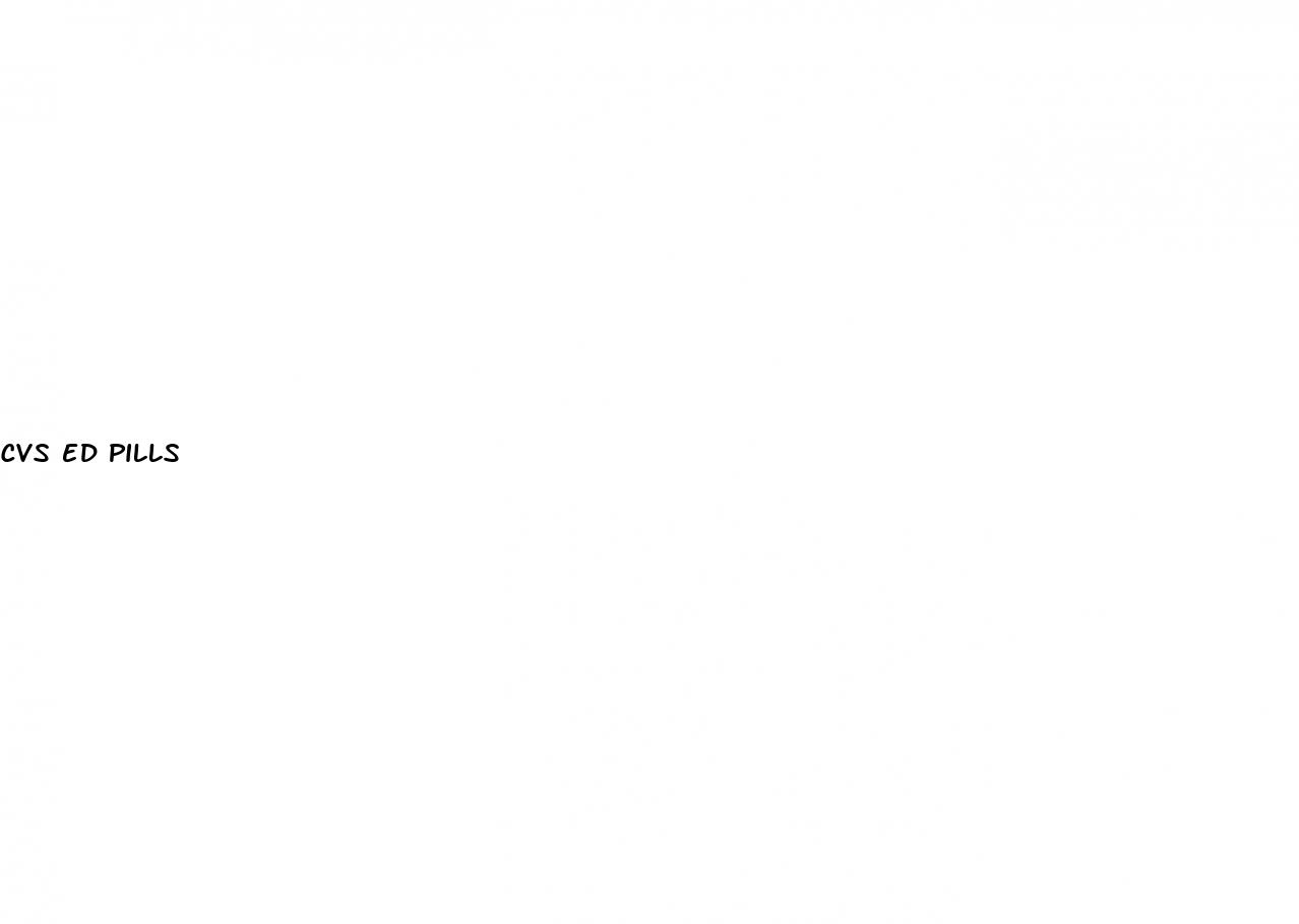 cvs ed pills