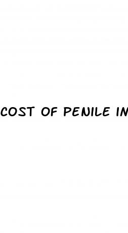 cost of penile implants for erectile dysfunction