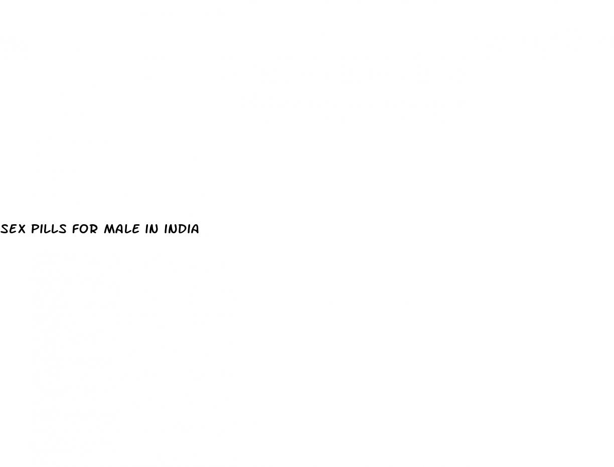 sex pills for male in india