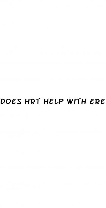 does hrt help with erectile dysfunction