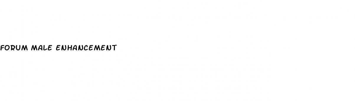 forum male enhancement