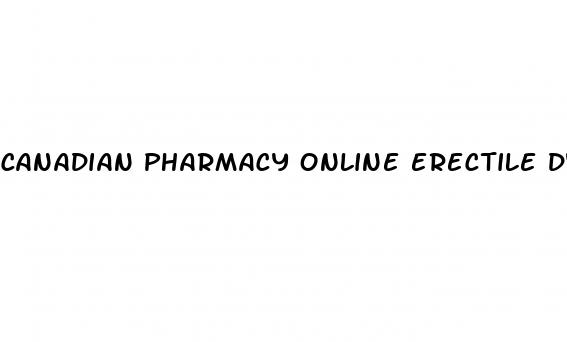 canadian pharmacy online erectile dysfunction