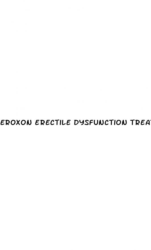 eroxon erectile dysfunction treatment gel