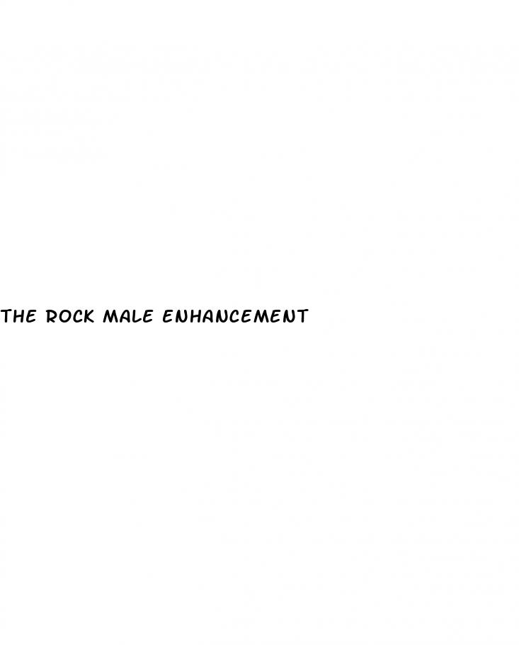 the rock male enhancement