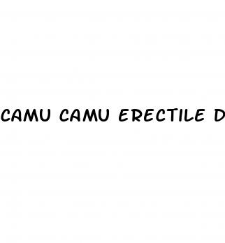 camu camu erectile dysfunction