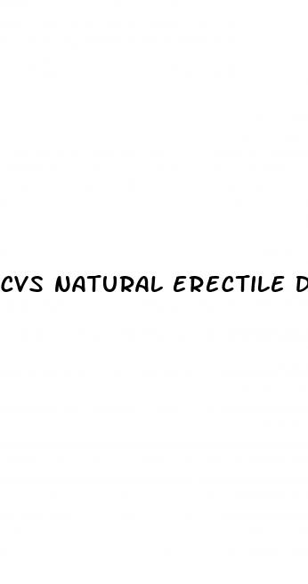 cvs natural erectile dysfunction