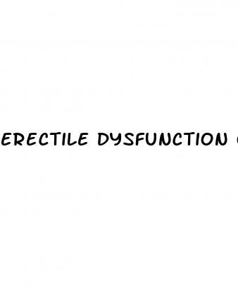 erectile dysfunction only with new partners